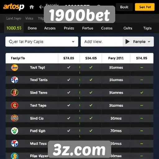 Comparação com outros sites de apostas